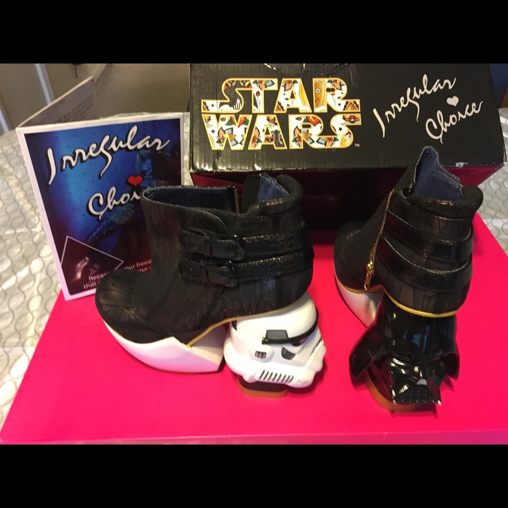Star Wars Darth Vader/Storm Trooper booties